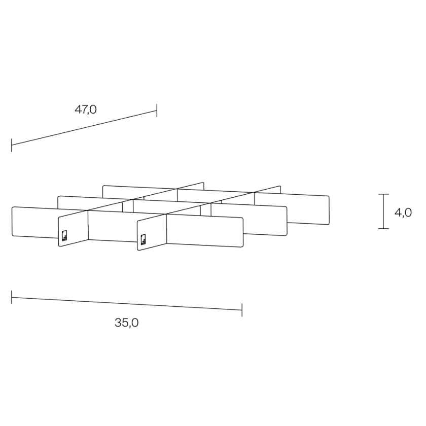 Lader Schubkasteneinteilung Dimensions 