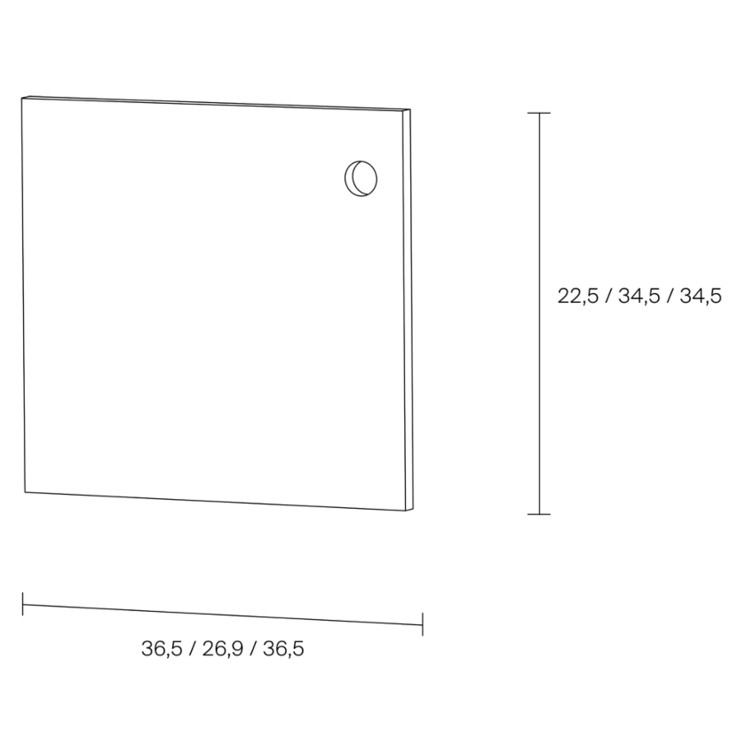 Egal Tür Dimensions 
